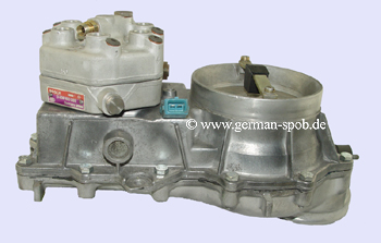 0438100069 & 0438120023 <br></b> Polttoaineen Jakaja Bosch  & Ilmavirtausmittari <br></b> Mercedes M110 280 SE W123 W116 R107 C107 W460 <br></b> regeneroitu