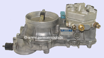 0438100084 & 0438120032 <br></b> Polttoaineen Jakaja Bosch  & Ilmavirtausmittari <br></b> Mercedes M110 280 SE W123 W116 R107 C107 W460 <br></b> regeneroitu